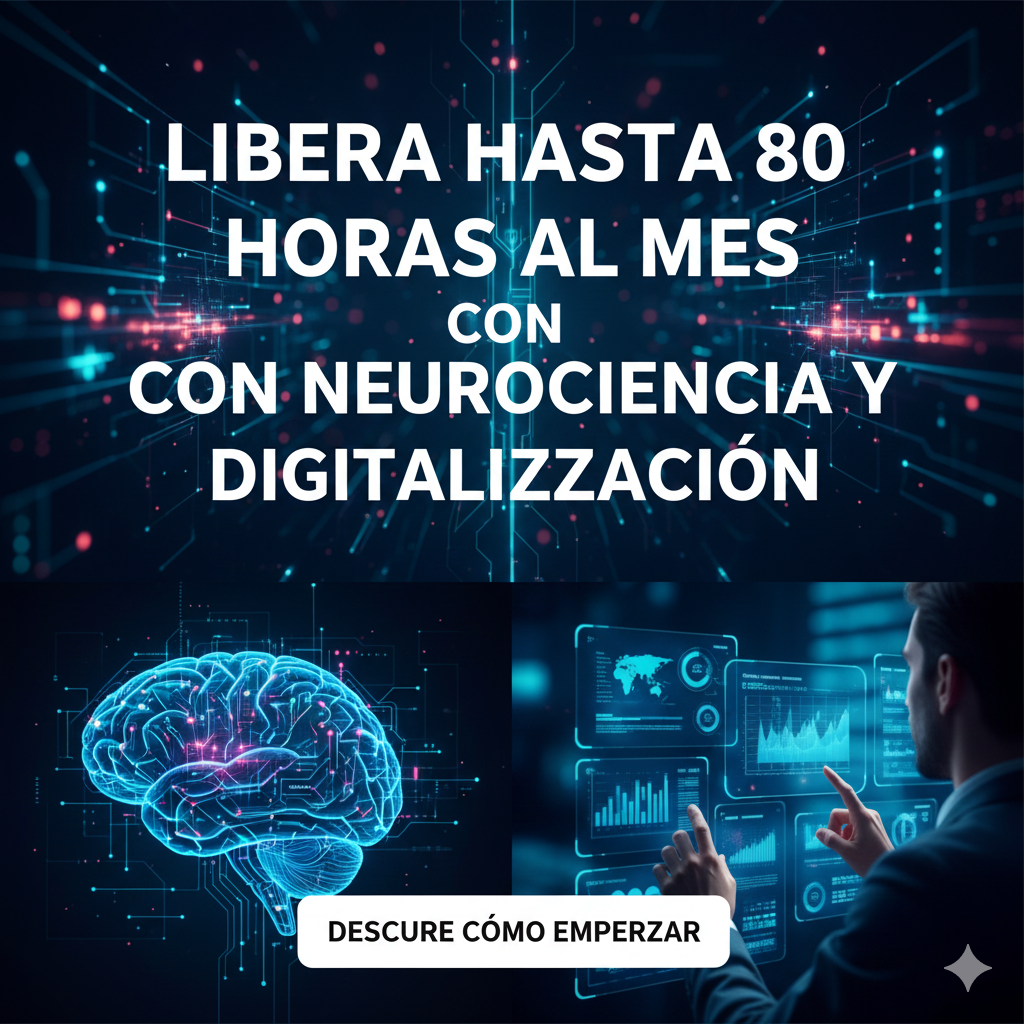 Libera hasta 80 horas de tu vida